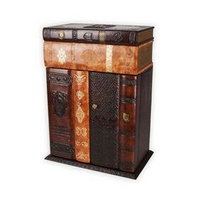 Бар в книжном стиле, бежевый